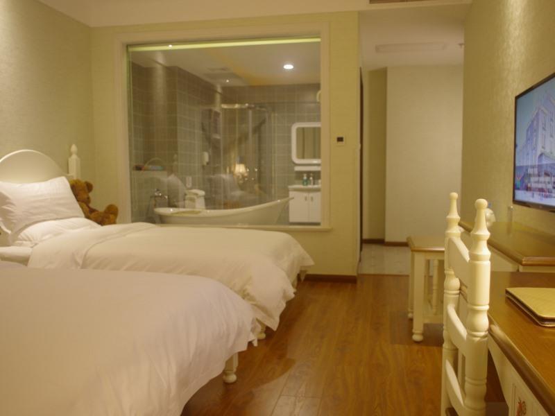 Greentree Alliance Shanghai Wanda Songjiang University Town Metro Station Hotel ภายนอก รูปภาพ